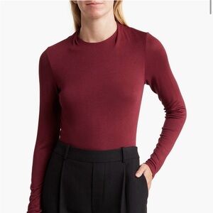 ✨ NWT Vince Mock Neck Long Sleeve Top